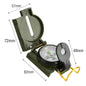 Outdoor Camping Compass, Portable Carabiner For Military Fans