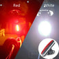 USB Rechargeable Bicycle Riding COB Tail Light Mountain Bike Bicycle LED Safety Warning Light Flashing Rear Light