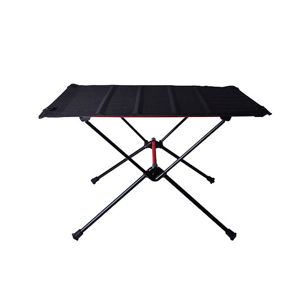 Table de camping pliante d'extérieur en maille pour barbecue et pique-nique