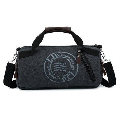 Sac à bandoulière de voyage portable en toile de grande capacité pour étudiants hommes et femmes, sac de voyage de courte distance, sac de sport, sac de sport