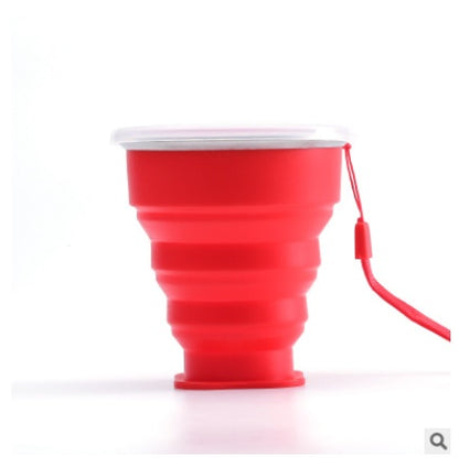 Outdoor Portable Collapsible Water Cup Multi-function Creative Water Cup