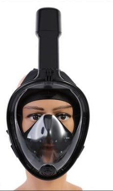 Masque de plongée GoPro Full Dry Tuba Masque de plongée en apnée étanche et antibuée en silicone 