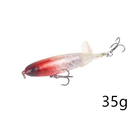 Road Sub-bait Propeller Tractor Hard Bait Floating Water Pencil Lure Bait