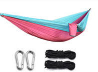 Ultralight Outdoor Camping Nylon Hammock Sleep Swing Tree Bed Garden Furniture Hanging Double Hammock Chair Hangmat