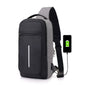 Sac de poitrine antivol avec chargeur USB