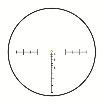 Viseur métallique Maku 4x32 mangeant du poulet sports de plein air quadruple lentille