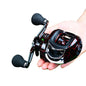 Metal wire cup fishing reel