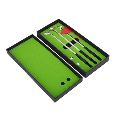 Ensemble de stylos à bille en métal pour mini-golf de bureau