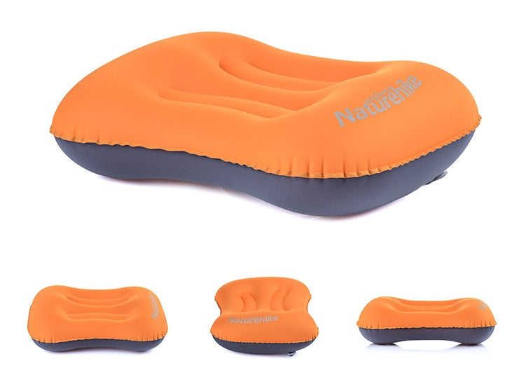 Travel portable inflatable pillow