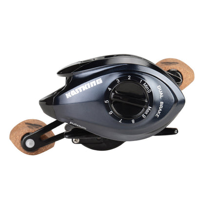 Kastking fishing line wheel double brake