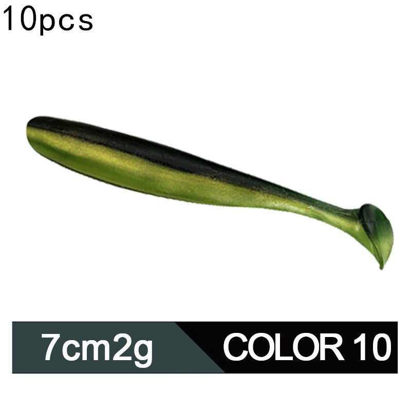 Two-color soft lure lure bionic lure