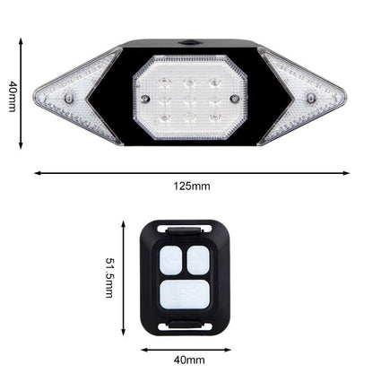 Clignotant de vélo rechargeable par USB