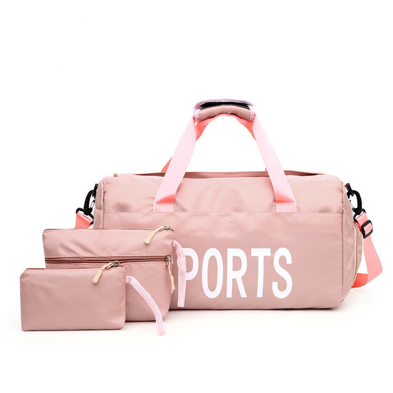 Sac de sport indépendant en nylon en trois parties