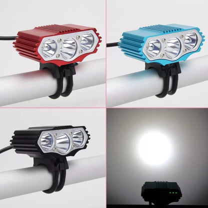 F3 light USB phares de vélo 3 t6 éclairage rechargeable de vélo de montagne lumières LED éclairages de vélo d'équitation professionnels 