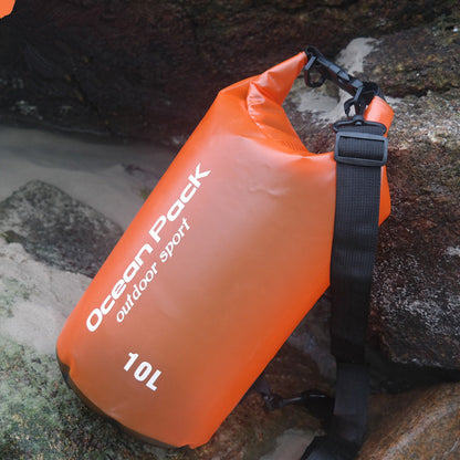 Spot beach bag anti water bucket bag PVC waterproofing bag drifting waterproof bag swimming bag outdoor sports bag