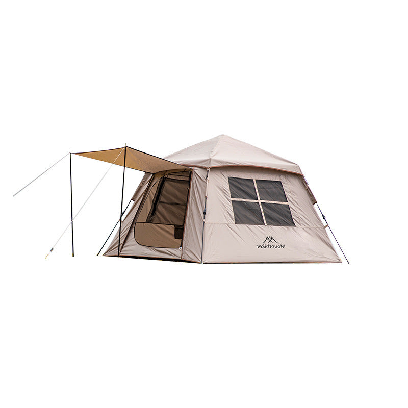 Camping en plein air Nouvelle petite tente coupe-vent pluie support automatique