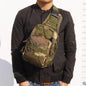 Hot Style Canvas Riding Pack Camouflage Field Sports Small Chest Bag Single Shoulder Oblique Cross Outdoor Tactical Package.