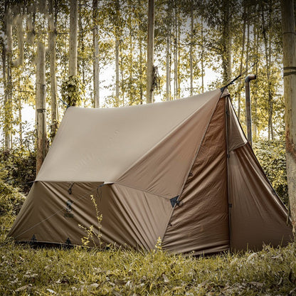 Tente de salon d'extérieur avec hamac Wilderness Hut