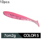 Two-color soft lure lure bionic lure