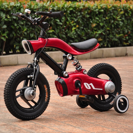 High Carbon Steel Kids Bike With Music Light Pedal