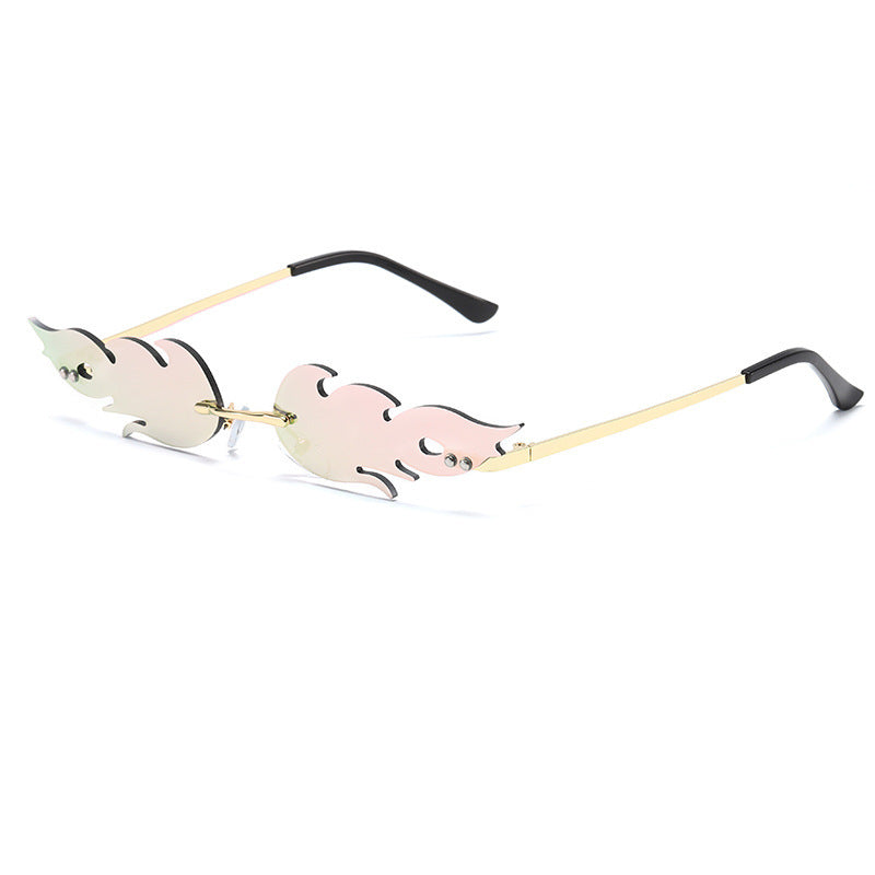 Lunettes de soleil métalliques Flame