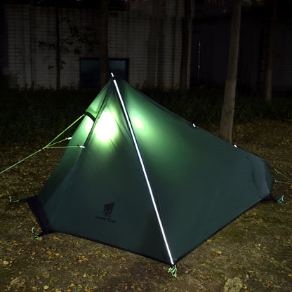 Tente de pique-nique de camping à ouverture droite avec ensemble complet de tentes simples sans poteau