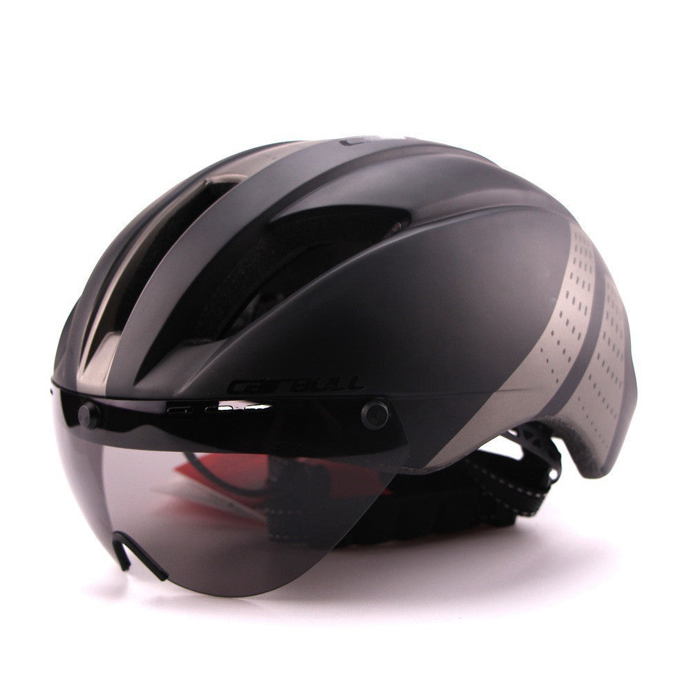 Casque de vélo Aero Casque de cyclisme Route Montagne Intégral Triathlon Casque de vélo Homme Course Airo Contre-la-montre TT Casque de vélo 