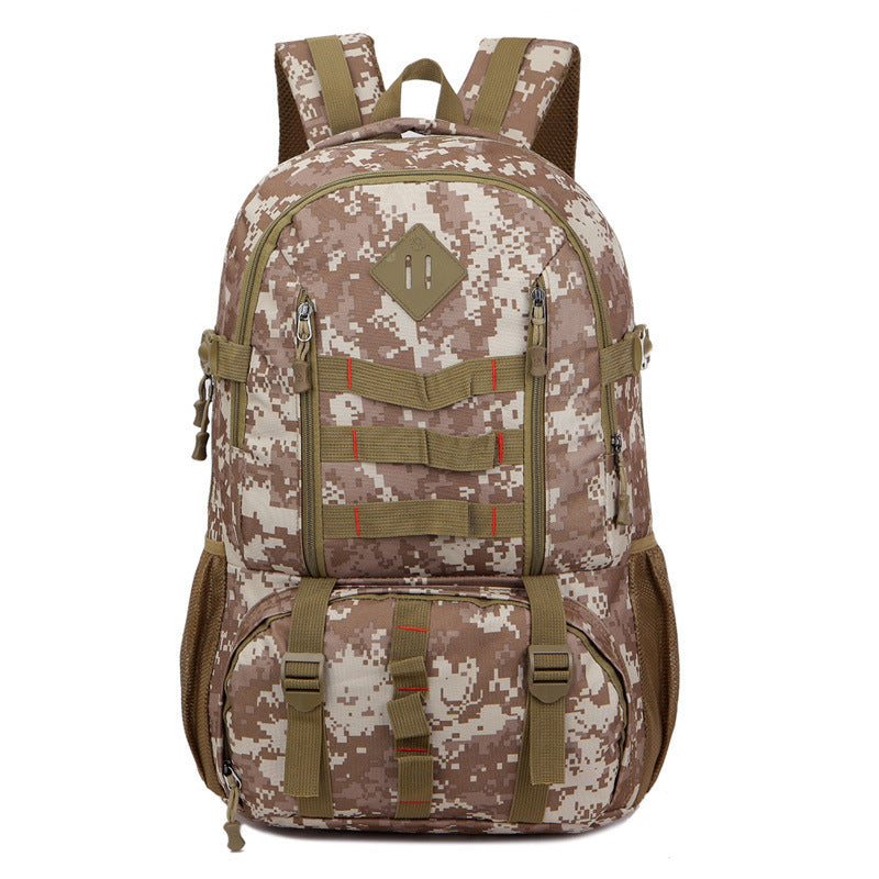 Sac à dos de voyage d'alpinisme en plein air camouflage