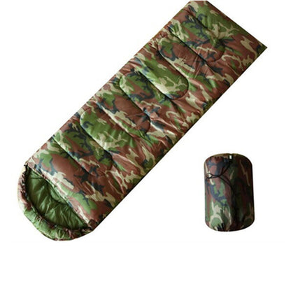 Sac de couchage camouflage d'urgence pour camping