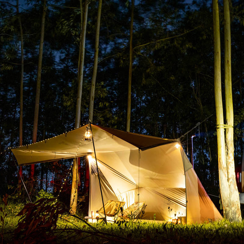 Tente de salon d'extérieur avec hamac Wilderness Hut