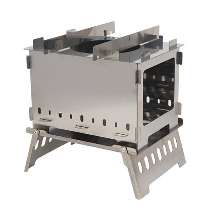 Outdoor Folding Card Stove Barbecue Rack