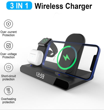 Chargeur sans fil 3 en 1 15 W