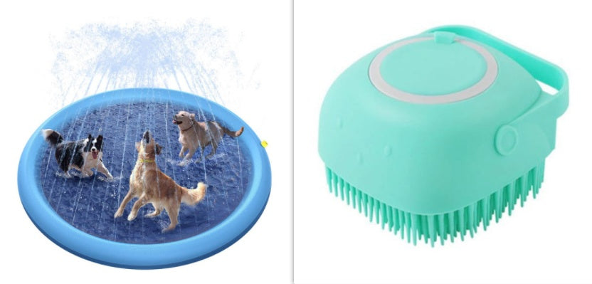 Thickened Pet Water Spray Mat Toy Outdoor Lawn Game Mat