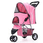 Lightweight Folding Pet Trolley Dogs And Cats Dog Out Stroller Three-wheeled Pet Stroller Dog Out Stroller Supplies