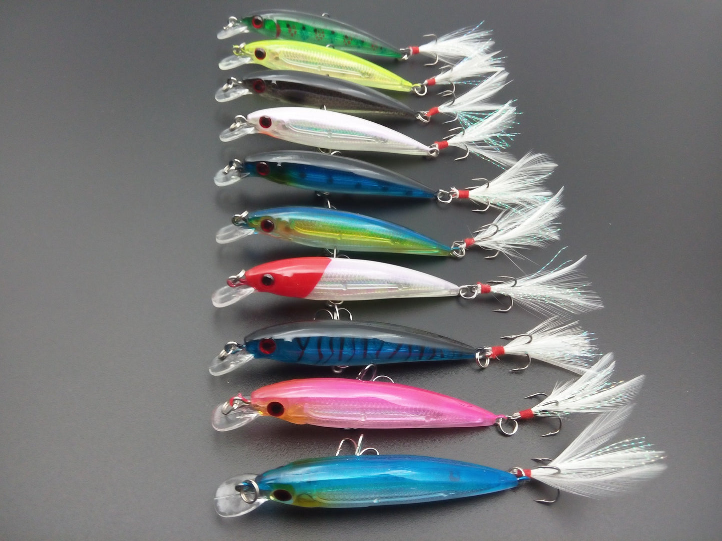 Bionic Feather Bait Color Random