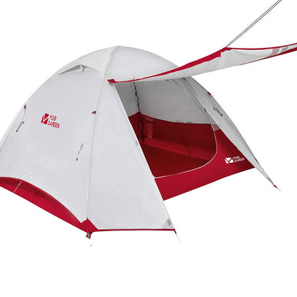 Tente de camping à double pont trois saisons en alliage d'aluminium coupe-vent et imperméable pour camping d'alpinisme