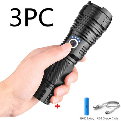 USB charging P70 outdoor flashlight