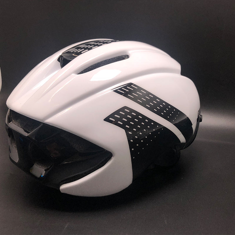 Casque de vélo de route et de montagne avec lunettes magnétiques