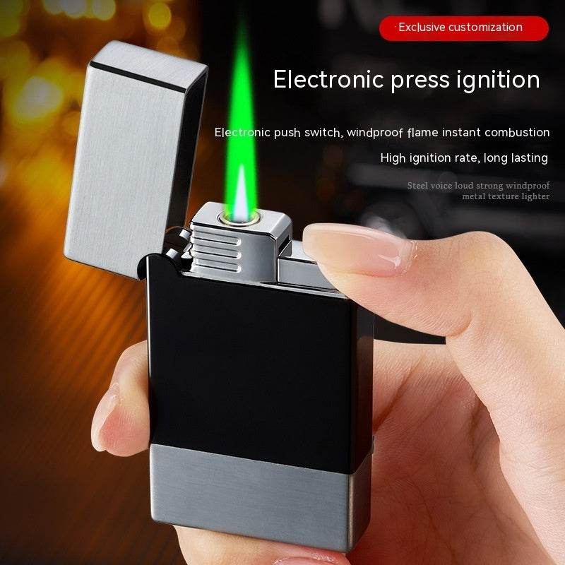 Gas Lighters Metal Steel Windproof