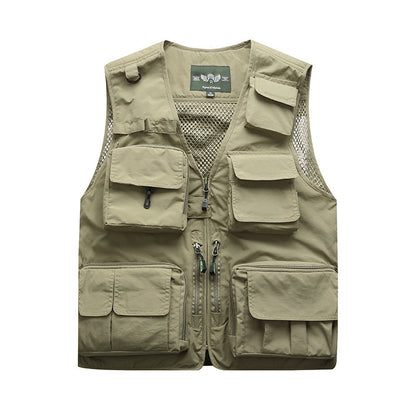 Gilet de pêche multi-poches