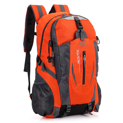 Outdoor mountaineering bag men and women riding backpack Korean sports bag leisure travel backpack