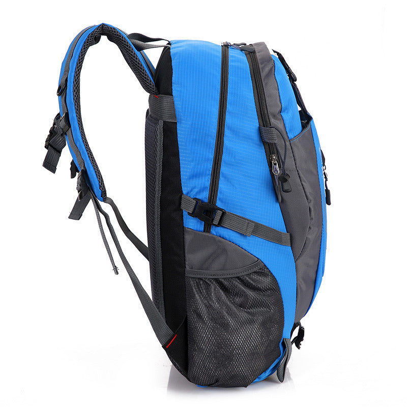 Outdoor mountaineering bag men and women riding backpack Korean sports bag leisure travel backpack