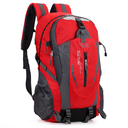 Outdoor mountaineering bag men and women riding backpack Korean sports bag leisure travel backpack