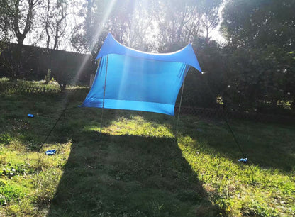 Tente de camping à baldaquin Leica pour plage en plein air