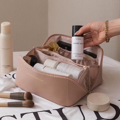 Trousse de rangement de maquillage de voyage de grande capacité