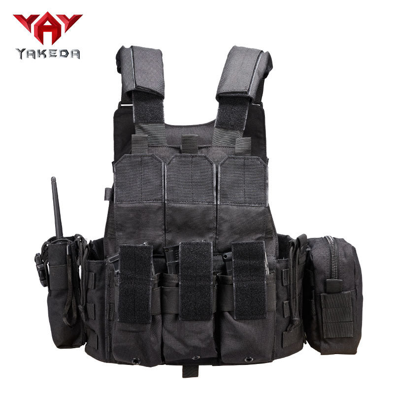 Gilet tactique d'entraînement extérieur CS léger multifonctionnel MOLLE tactique