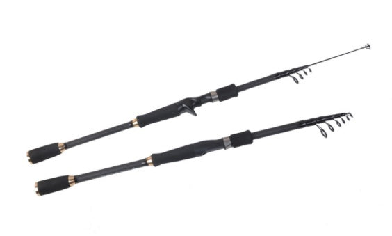 Telescopic rod fishing rod