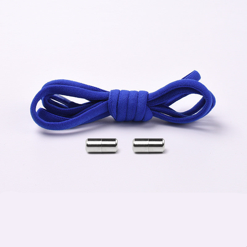 Elastic No Tie Shoelaces Semicircle Shoe Laces For Kids And Adult Sneakers Quick Lazy Metal Lock Laces Shoe Strings