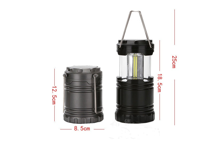 Lampe de tente de camping extérieure à batterie COB Éclairage de secours pour cheval portable à domicile