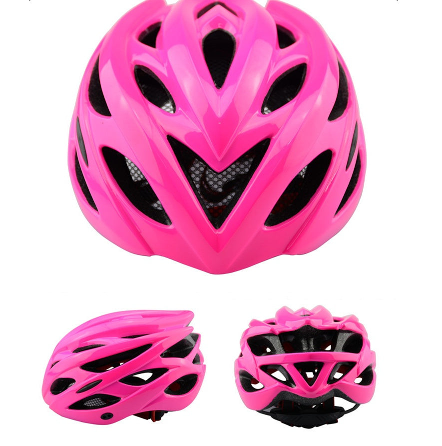 Casque de vélo intégré